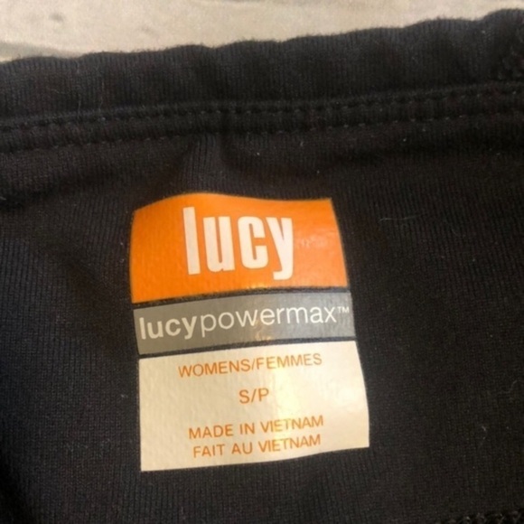 Lucy’s Capris Black Active Wear Work Out Capris S - Picture 4 of 6